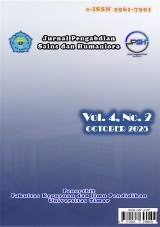 					View Vol. 4 No. 2 (2025): October 2025 Edition
				