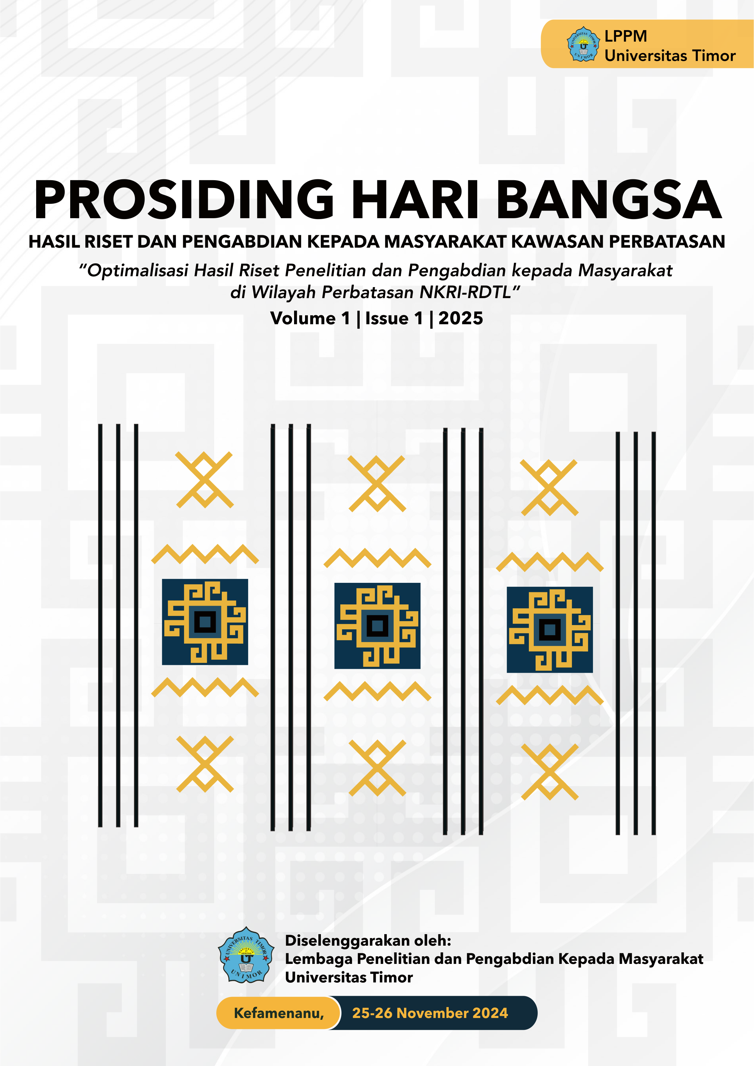 					View Vol. 1 No. 1 (2025): PROSIDING HARI BANGSA [Hasil Riset dan Pengabdian Kepada Masyarakat Kawasan Perbatasan]
				