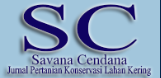 Logo of the Savana Cendana (SC) journal with the text ‘Journal of Dryland Conservation Agriculture