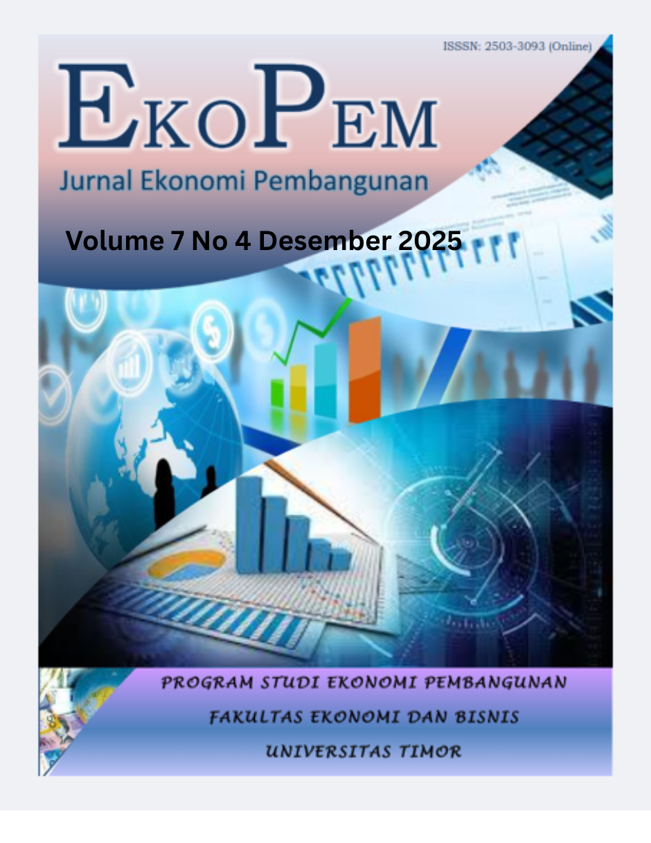 					View Vol. 7 No. 4 (2025): Ekopem: Jurnal Ekonomi Pembangunan
				